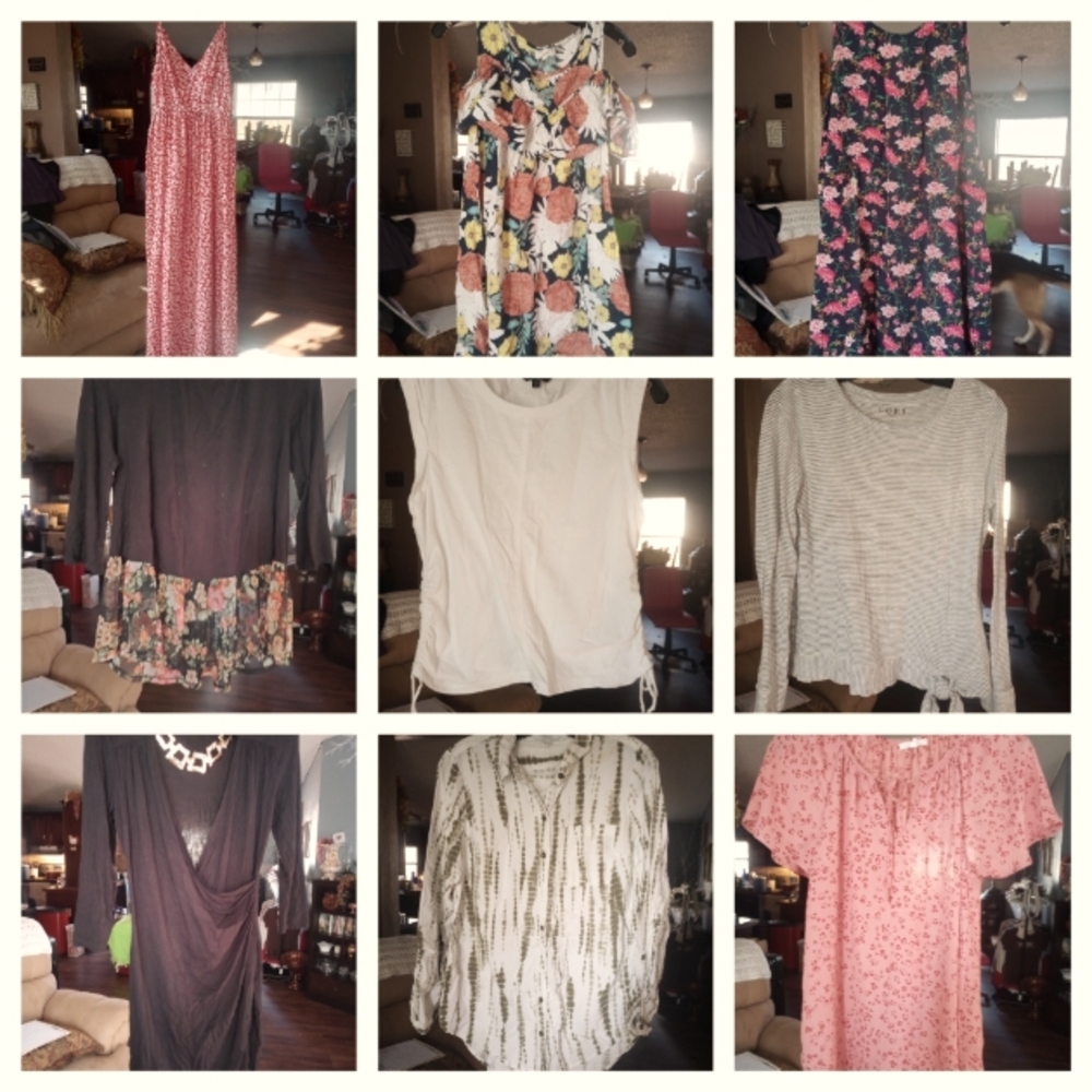 Bundle of Woman's Tops Size 1X & 2X. ((**5-46**))